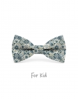 SUKAI - NOEUD PAPILLON ENFANT ou ADO - TURQUOISE, SARCELLE & BEIGE