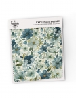 OMA - FLORAL BOW TIE - CLASSIC - TURQUOISE & TEAL