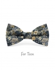 IWABE - STRIK VOOR KINDEREN OF TIENERS - MARINEBLAUW, BEIGE & LILA
