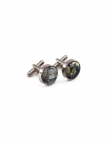 IWABE - FLORAL CUFFLINKS