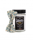 OSORE - FLORAL BOW TIE - CLASSIC - PETROL GREEN & HONEY BEIGE