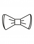 Anthracite LINEN BOW TIE