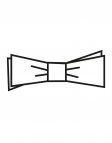 Foret LINEN BOW TIE