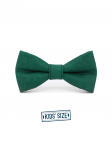 FOREST GREEN KID PINATEX BOW TIE