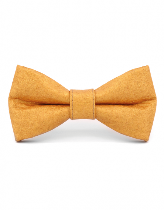 MINERAL YELLOW PINATEX BOW TIE
