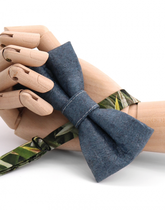 RIVER BLUE PINATEX BOW TIE