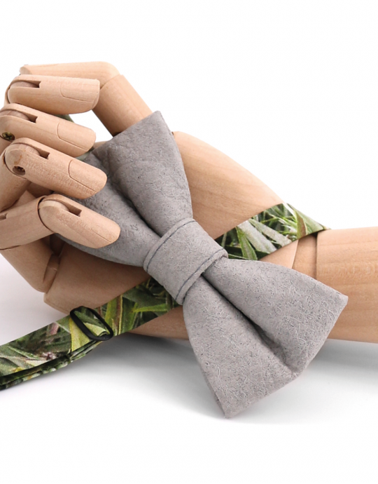 MOUNTAIN GREY PINATEX BOW TIE