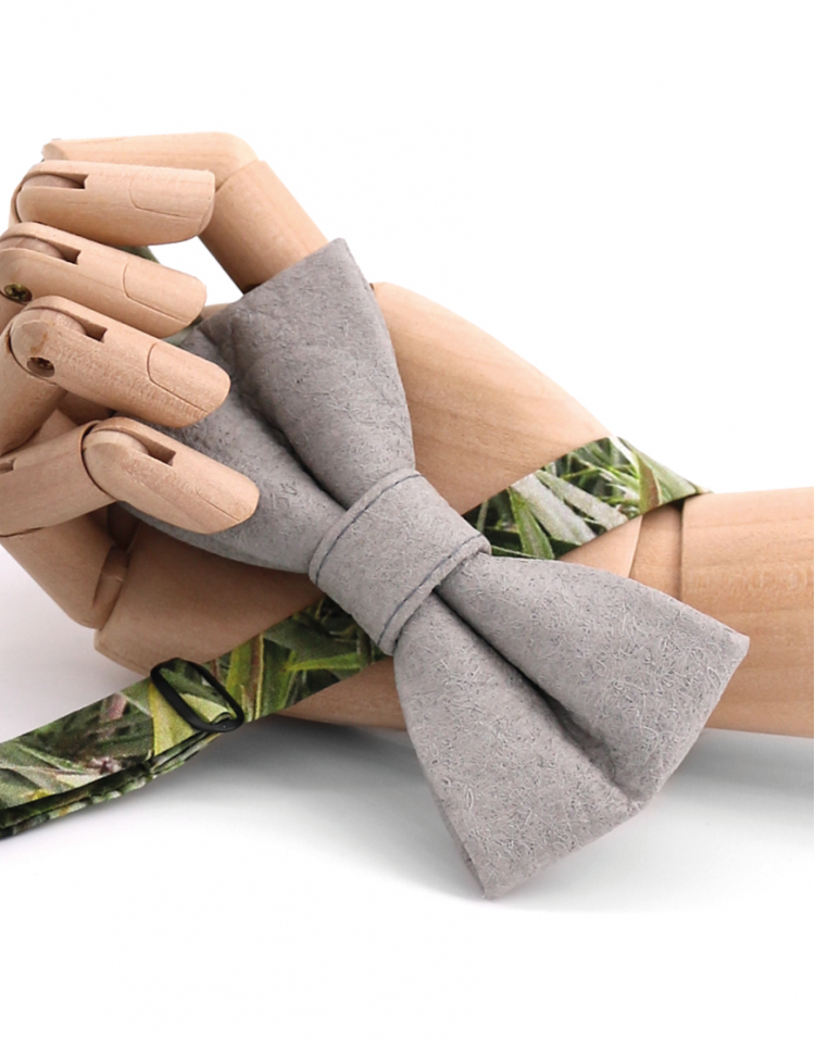 MOUNTAIN GREY PINATEX BOW TIE