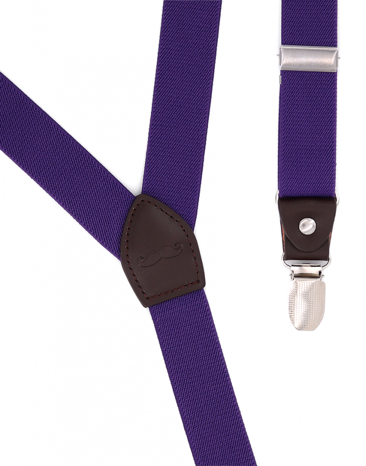 BRETELLEN - BELGIAN CUBERDONS VIOLET - THIN