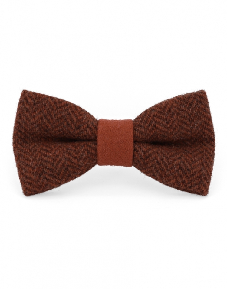 2-TONE STIRLING - TWEED BOW TIE