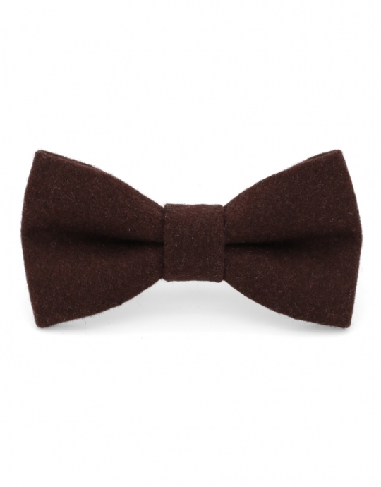 STRONG ESPRESSO - WOOL BOW TIE