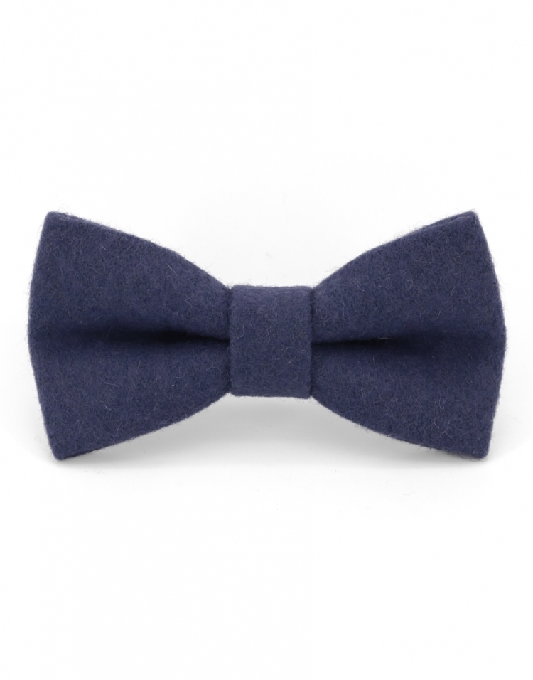 MORNING BLUE - WOOL BOW TIE