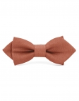 FOLK- 100% LINNEN - STRIK - LIGHT TERRACOTTA