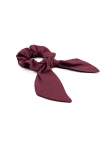 PETAL - SCRUNCHIE MET SJAAL - ROZE FRAMBOOISE - LINNEN