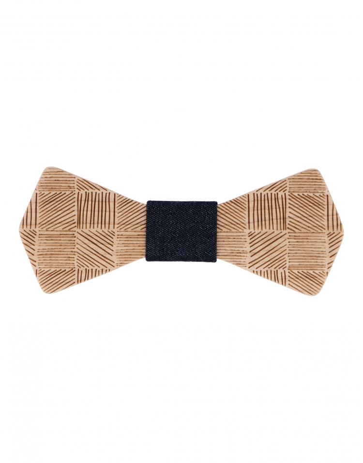 CUBA MAPLE - WOODEN BOW TIE