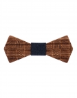 CUBA ZEBRA - WOODEN BOW TIE