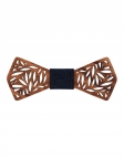 SEATTLE ZEBRA - WOODEN BOW TIE