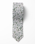 LUGO - TIE - FLORAL PATTERN